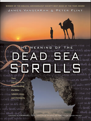 cover image of The Meaning of the Dead Sea Scrolls